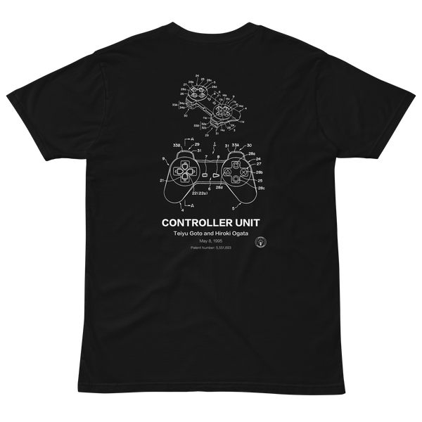 Playstation Controller Patent T-Shirt