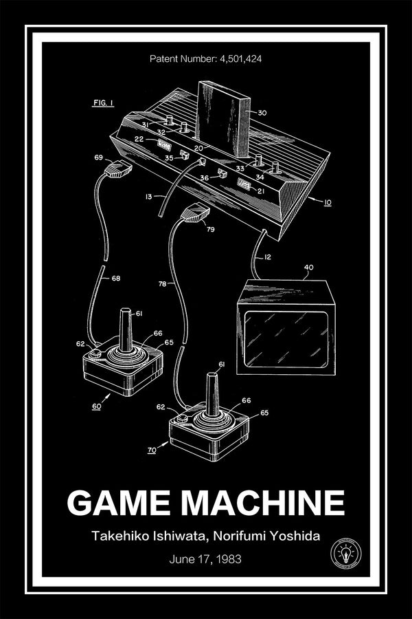 Atari® Patent Print - Retro Patents