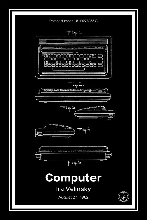 Commodore 64 Patent Print - Retro Patents