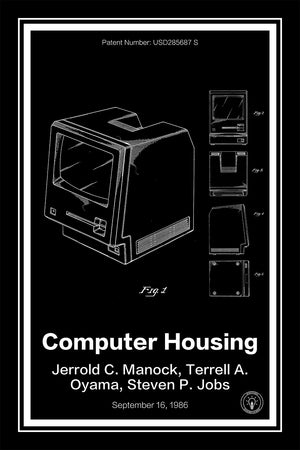 Apple Mac Computer Patent Print - Retro Patents