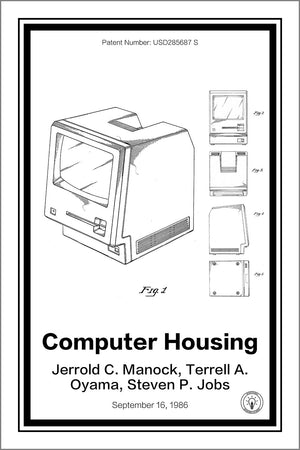 Apple Mac Computer Patent Print - Retro Patents